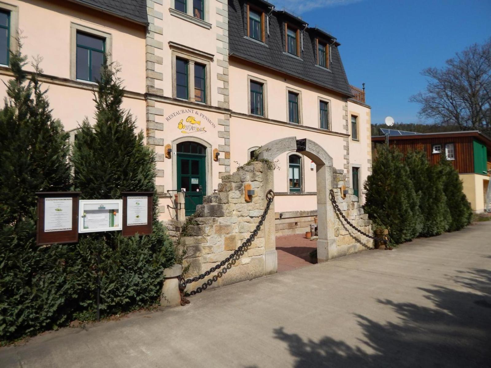 Campingplatz am Treidlerweg Königstein Exterior foto